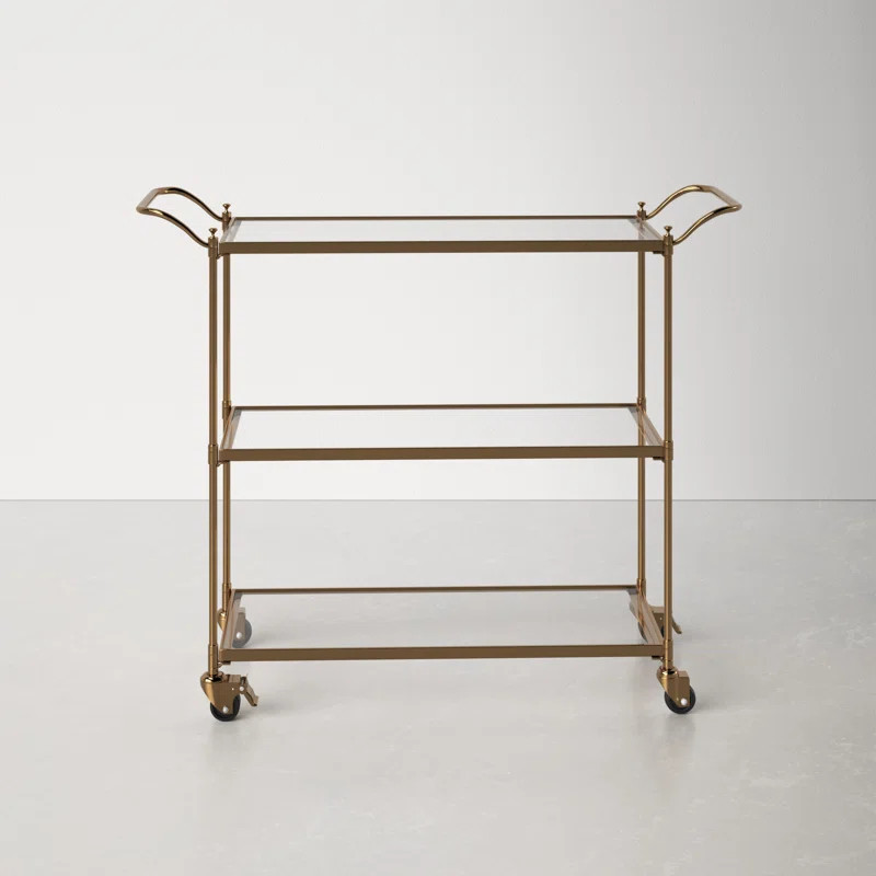 Tenaya Metal Bar Cart | Wayfair North America