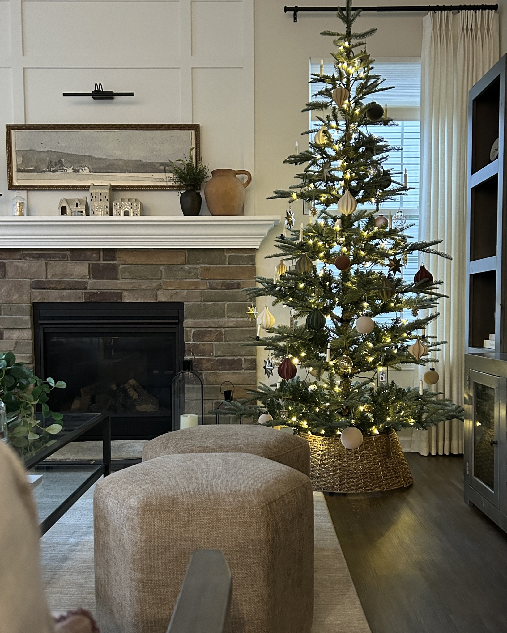 Day or night? Which one is your favorite? 
Here’s my Charlie Brown tree! She’s decorated, although I might add some more ornaments and of course I need a tree star and some batteries for the tree candles. I just put them on for placement. 

King of Christmas
King Noble Fir 
Christmas Tree decorations
Christmas ornaments 
Christmas decor 


#LTKSeasonal #LTKHoliday #LTKHome