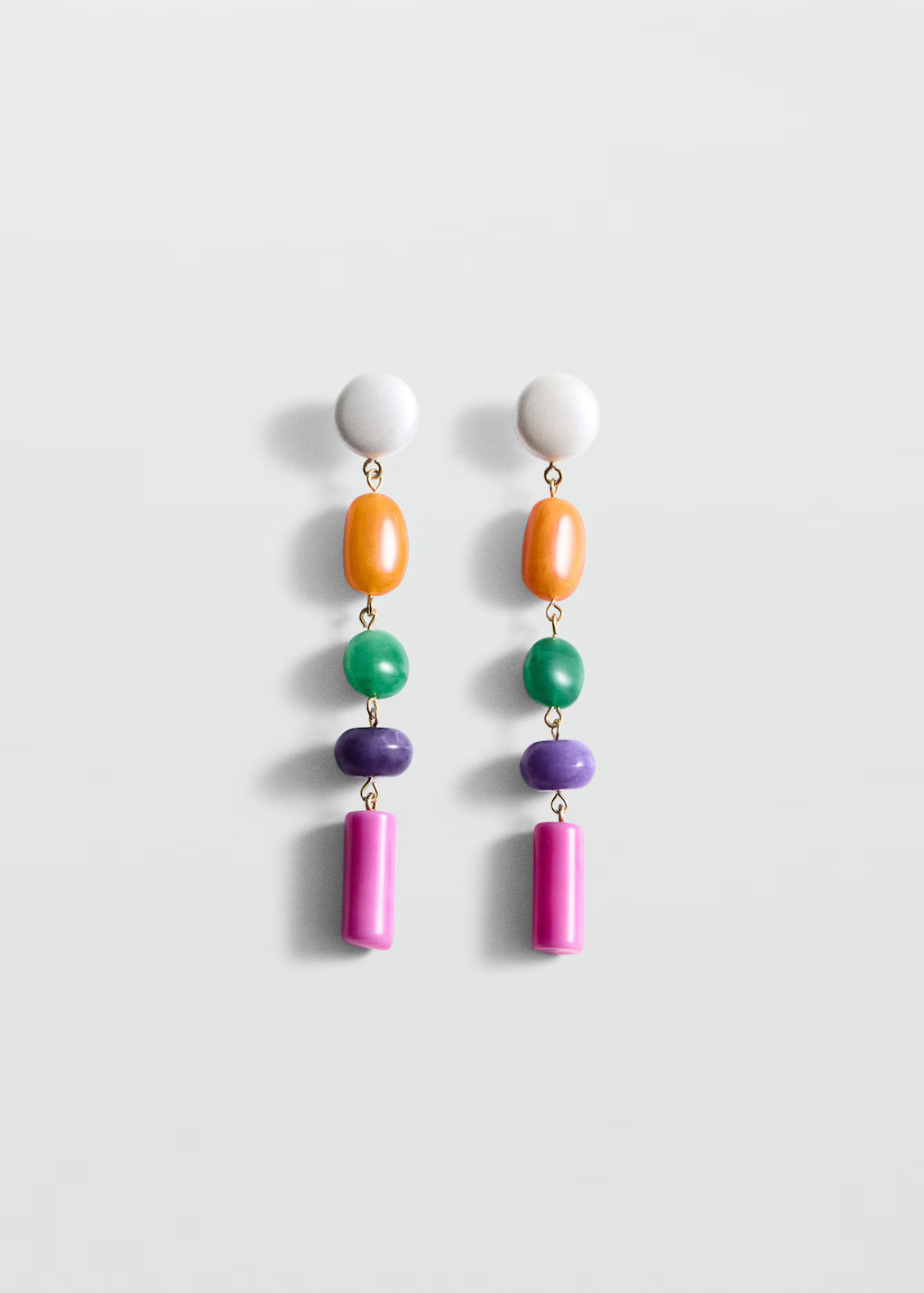 Beaded drop earrings - Women | MANGO USA | Mango (US/MX/AU)
