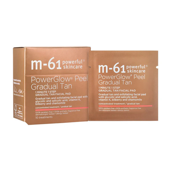 Powerglow Peel Gradual Tan – M-61 | Bluemercury, Inc.