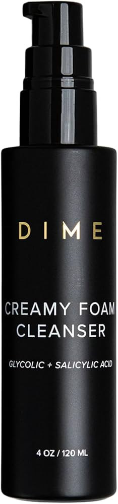 DIME Beauty Creamy Foam Cleanser, Foaming Face Wash, Daily Salicylic Acid Facial Cleanser for Oil... | Amazon (US)