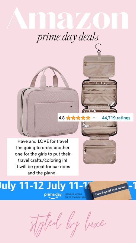 Travel must have! 

Have and love this! I’m ordering another one to store crafts/coloring for long road trips and plane rides. The girls will love it.

#LTKtravel #LTKxPrimeDay #LTKbeauty