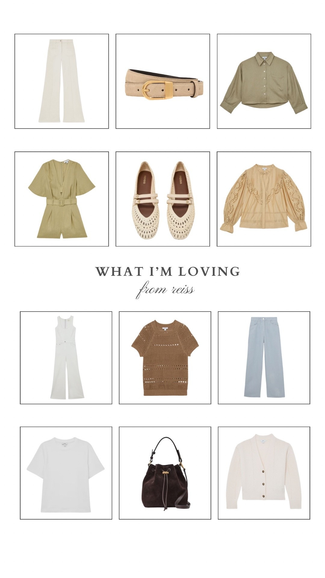 What I’m loving from reiss for the spring & summer! 

#LTKuk #LTKsummer #LTKspring