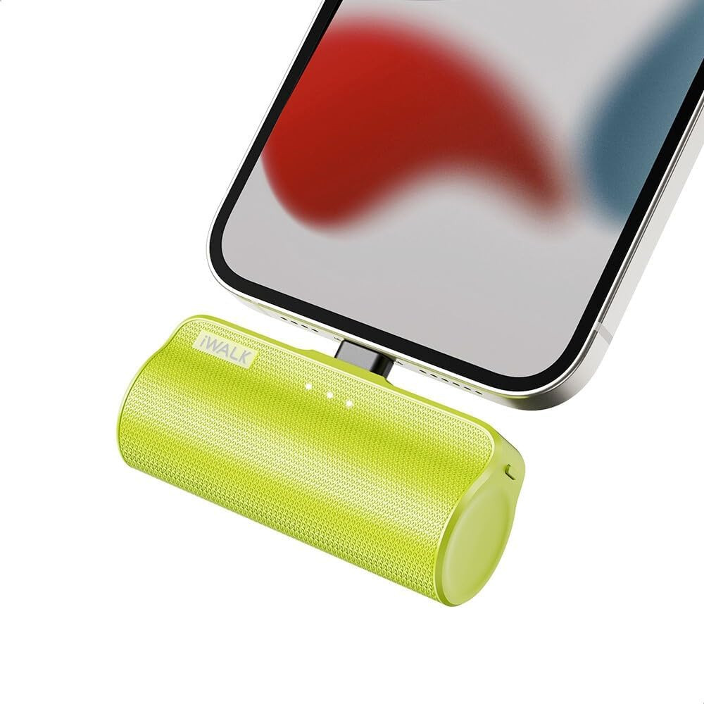 iWALK Mini Portable Charger for iPhone with Built in Cable, 3350mAh Ultra-Compact Power Bank Smal... | Amazon (US)