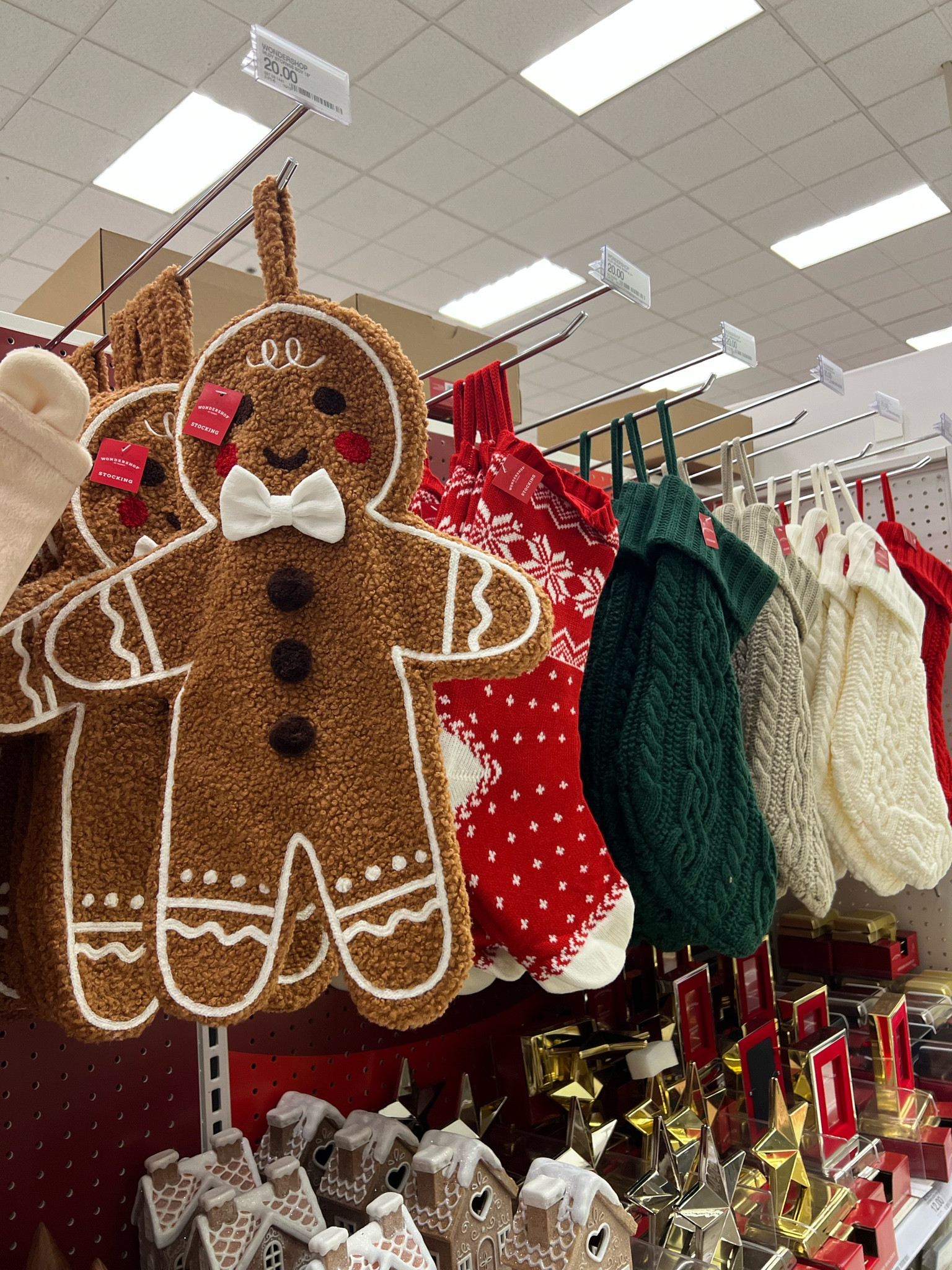 Viral Target gingerbread stocking re-stock! 

#LTKFindsUnder50 #LTKHoliday #LTKHome