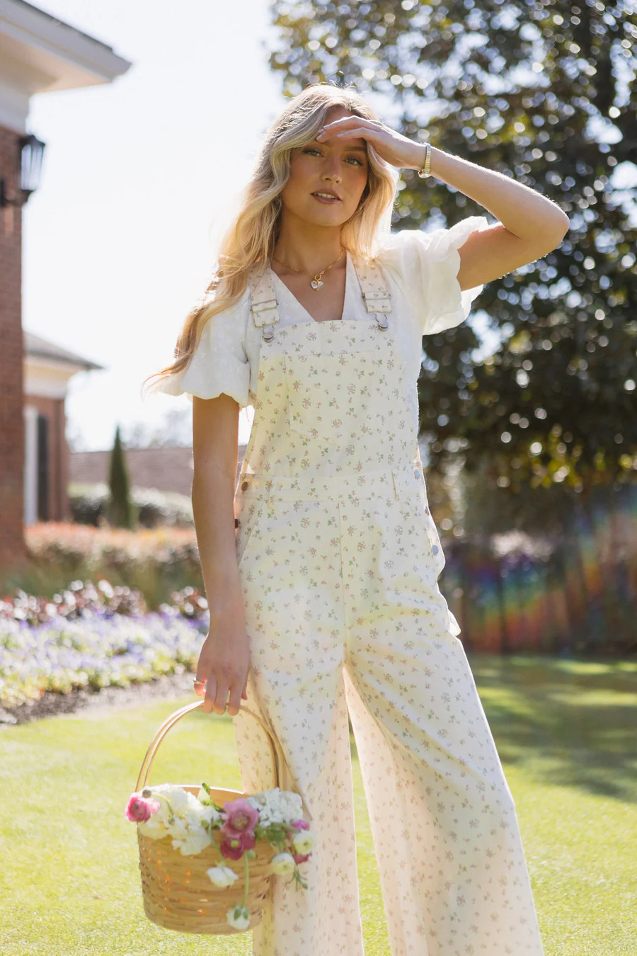 Spring Garden Overalls | Vestique