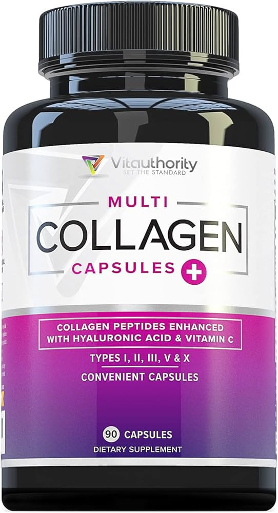 Multi Collagen Peptides Capsules for Women - Hydrolyzed Collagen for Women Pills with Types I II ... | Amazon (US)