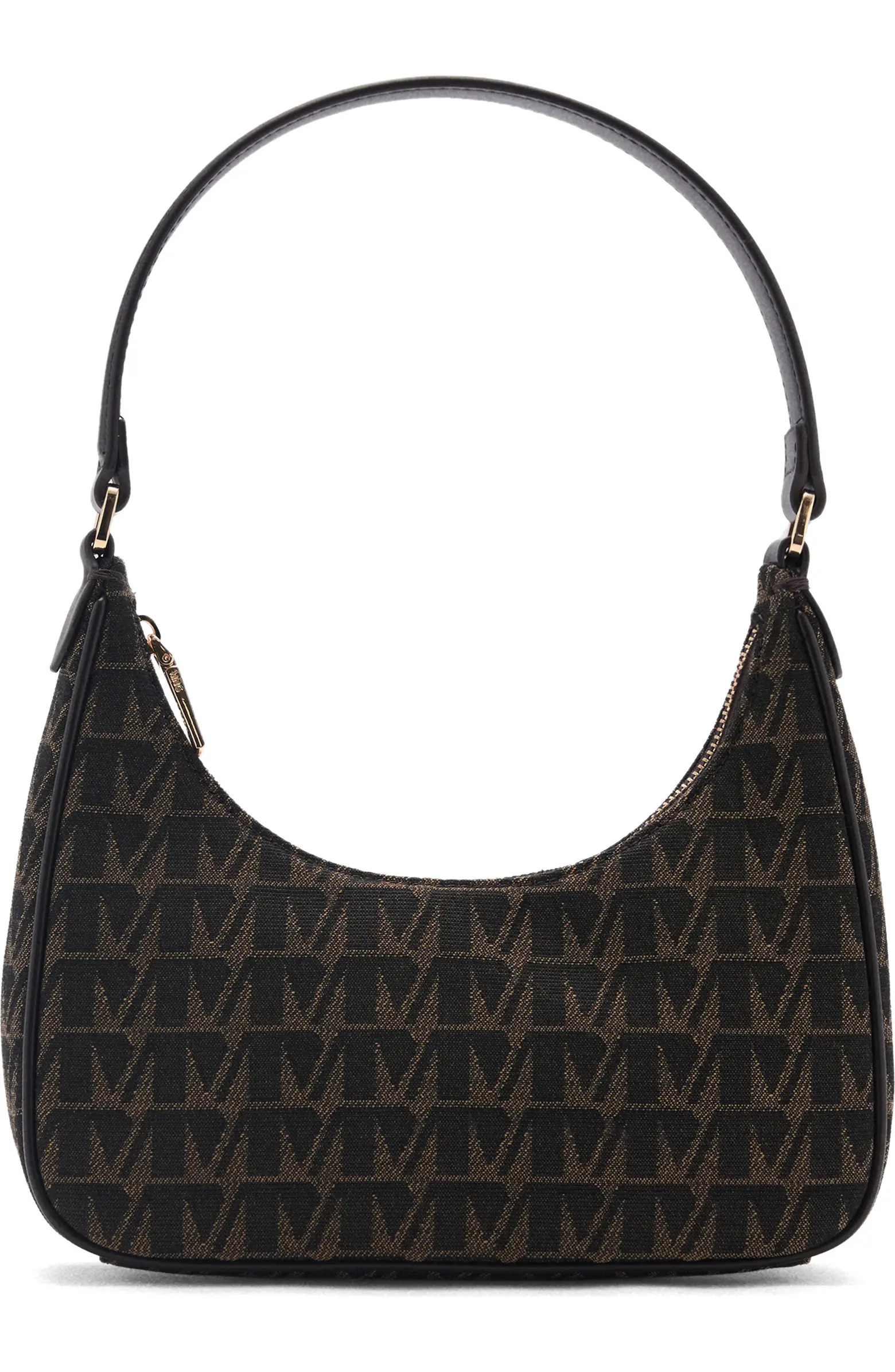 MANGO Logo Jacquard Shoulder Bag | Nordstrom | Nordstrom