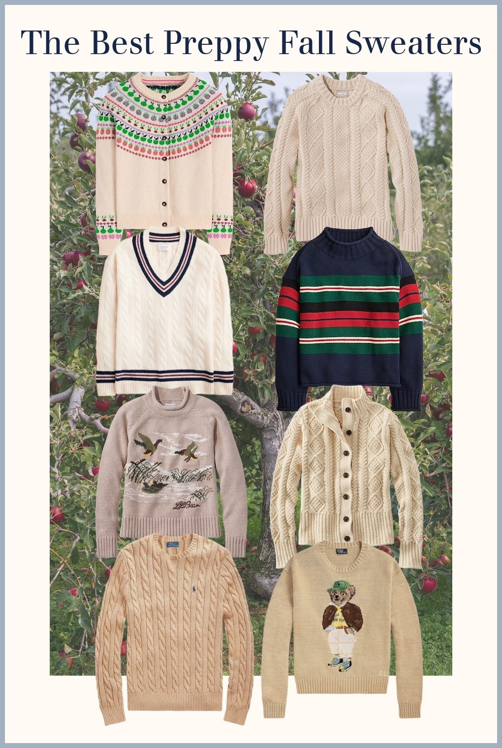 Obsessed with this selection of the best preppy fall sweaters! 😍
Fall fashion, sweater weather, fall outfit ideas, knitwear 

#LTKSeasonal #LTKStyleTip