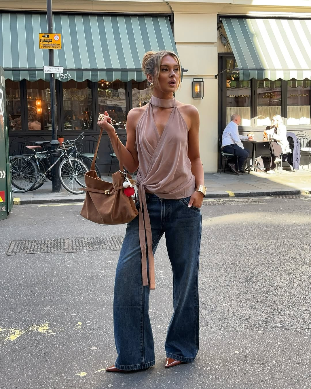 Spring Outfit, Jeans, Cider, Halter Top, Leather Heels, Casual Style, Suede Tote Bag 

 

#LTKAprilSpotlight #LTKuk #LTKspring