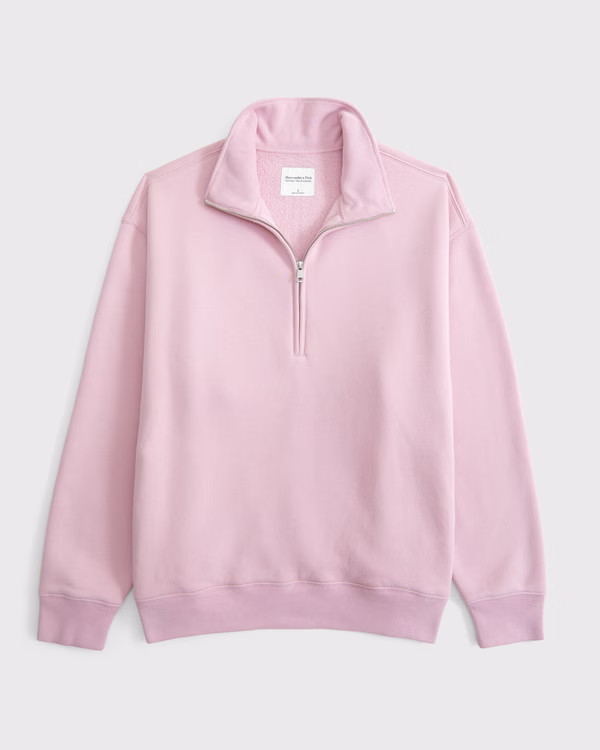 Women's Vintage Sunday Half-Zip | Women's 20-50% Off All Sweatshirts & Sweatpants | Abercrombie.c... | Abercrombie & Fitch (US)