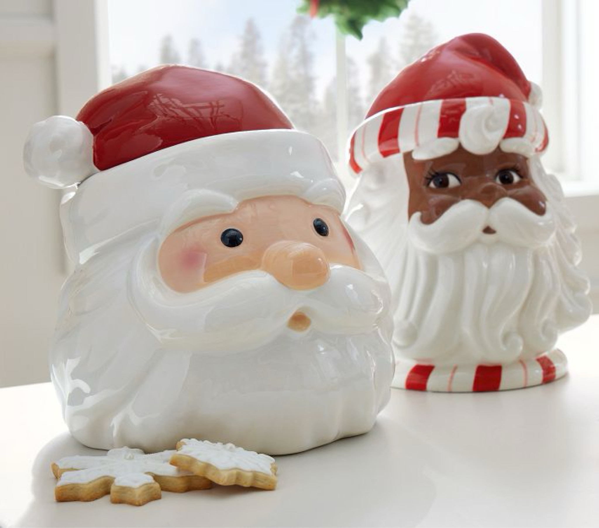 Santa Cookie Jar 
Sale Price $43.99

Add a sweet accent to your holiday decor with our cookie jar. Crafted of glazed stoneware, the Santa face is detailed with a bushy white beard and red cap to make enjoying their favorite Christmas cookies even more fun.

#ltkrealboringhousewife 
#AfterChristmasSale




#LTKSaleAlert #LTKWatchNow #LTKSeasonal