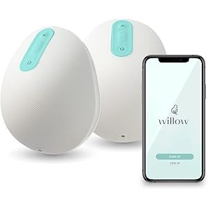 Willow Pump Wearable Breast Pump | Quiet & Hands-Free, Portable, in-Bra Double Electric Breast Pump  | Amazon (US)
