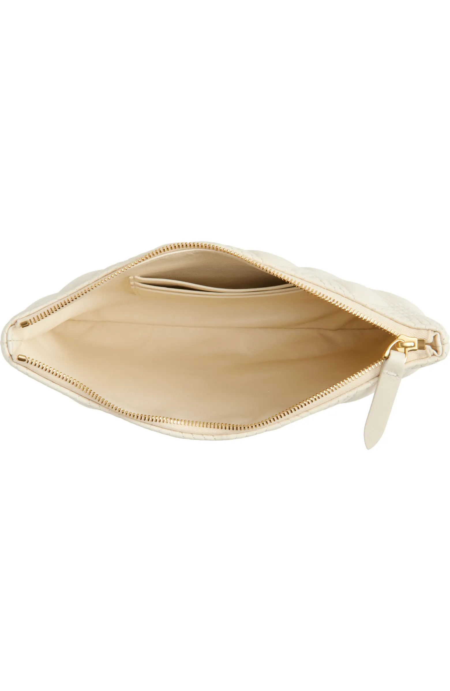 Valentino Garavani Medium Quiltie 67 Quilted Leather Pouch | Nordstrom | Nordstrom