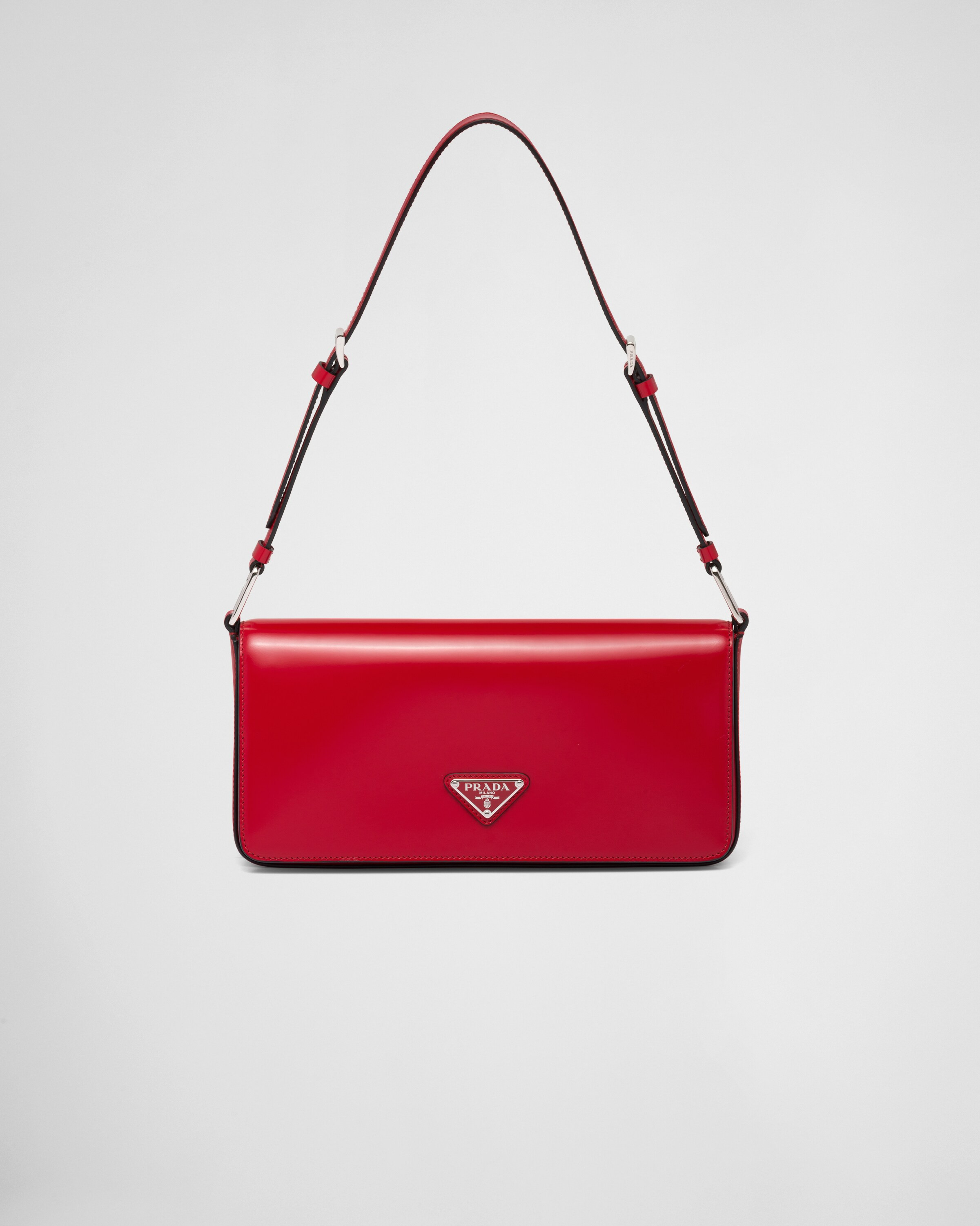 Brushed leather Prada Femme bag | Prada Spa US