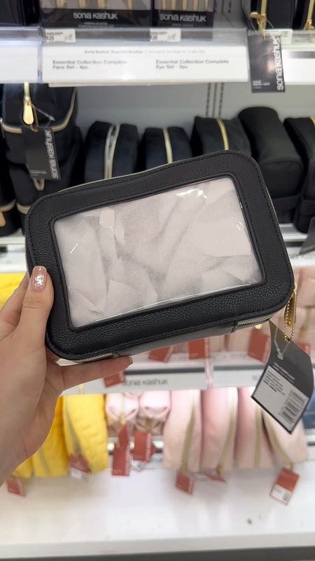 Target makeup bags! Love that they have each color in multiple shapes and sizes. These are great for travel or storing your everyday products! 

#LTKGiftGuide #LTKOver40 #LTKBeauty