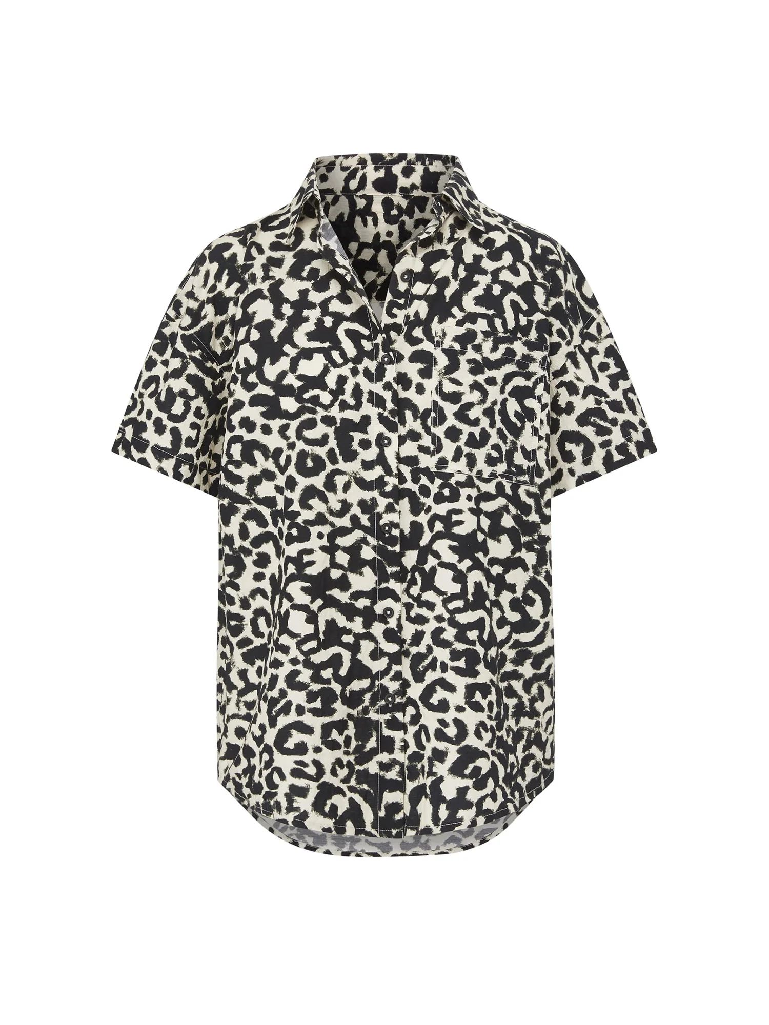 Michelle Shirt Mia Leopard | Change of Scenery