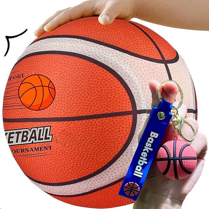 Silent Basketball & Keychain, 2025 Silent Basketball Dribbling Indoor, Quiet Basketball Dribble D... | Amazon (US)