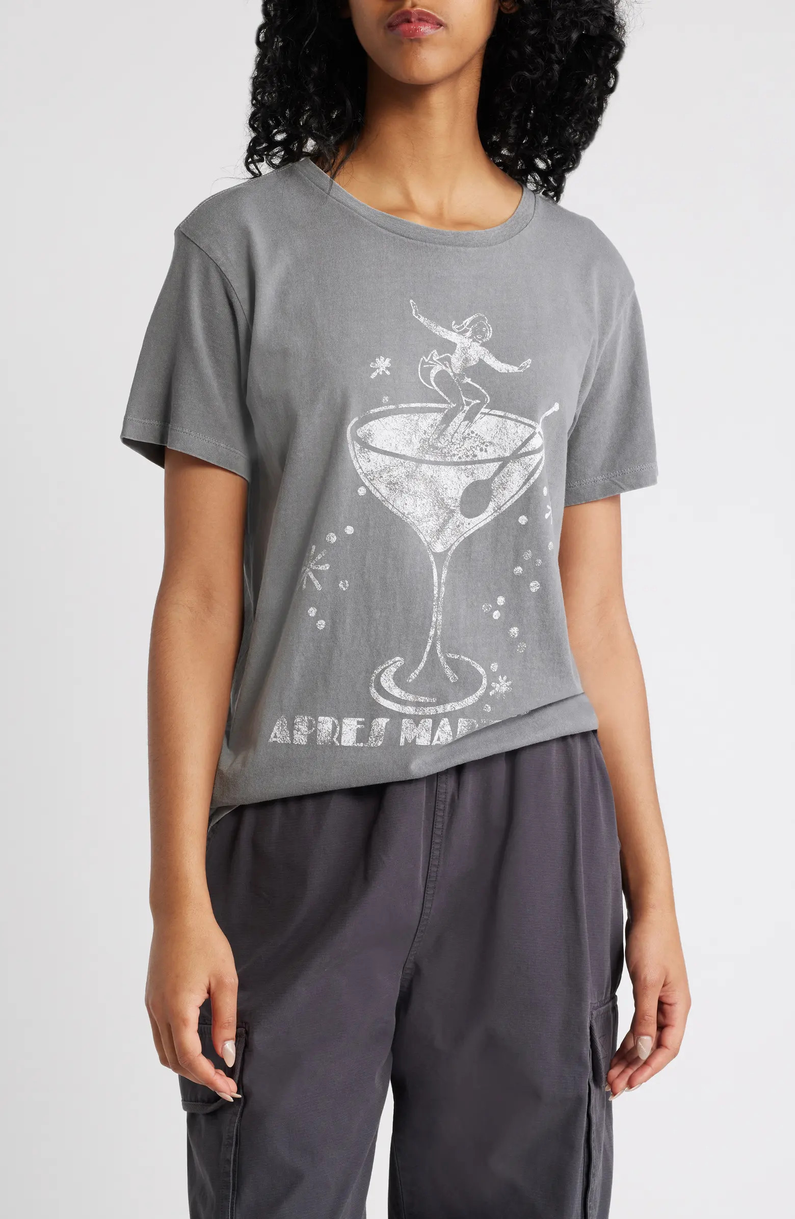 GOLDEN HOUR Après Martini Cotton Graphic T-Shirt | Nordstrom | Nordstrom