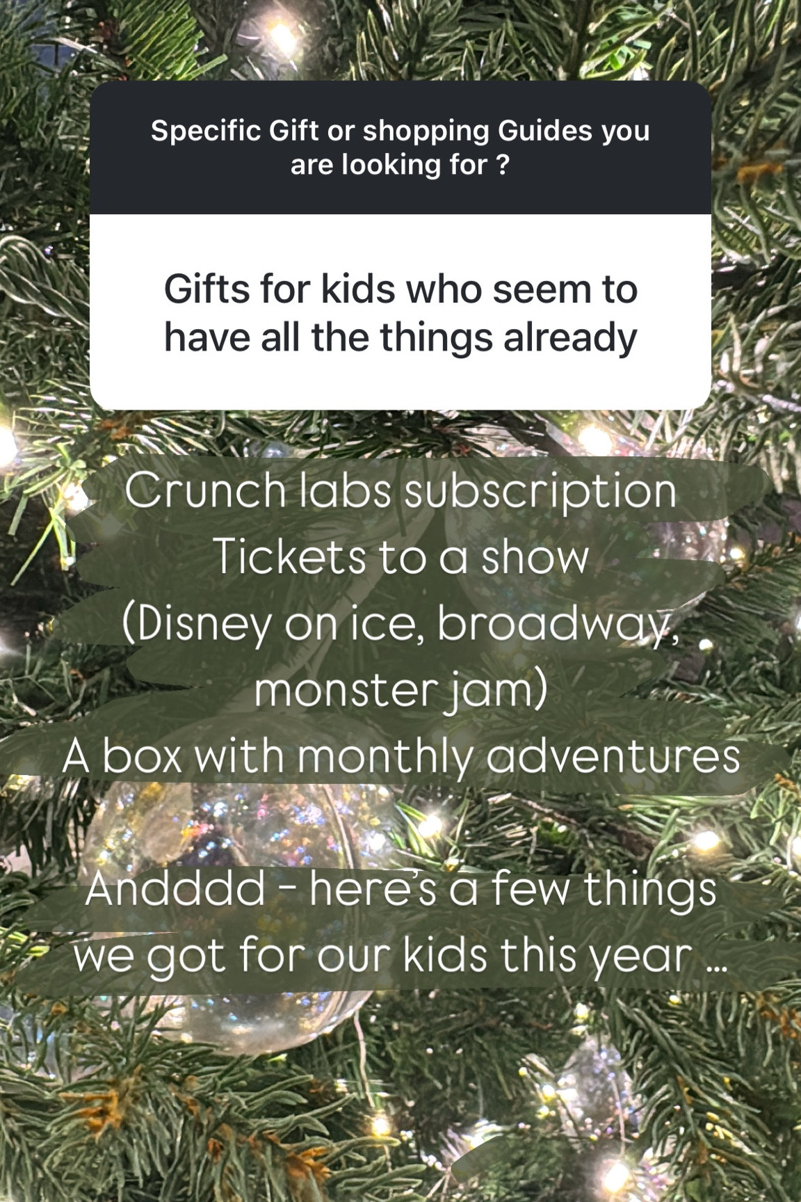 For the hard to buy for kids 

#LTKGiftGuide