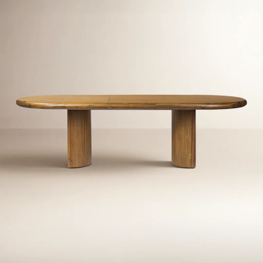 Haiden 84'' Extendable Oval Dining Table | Joss & Main