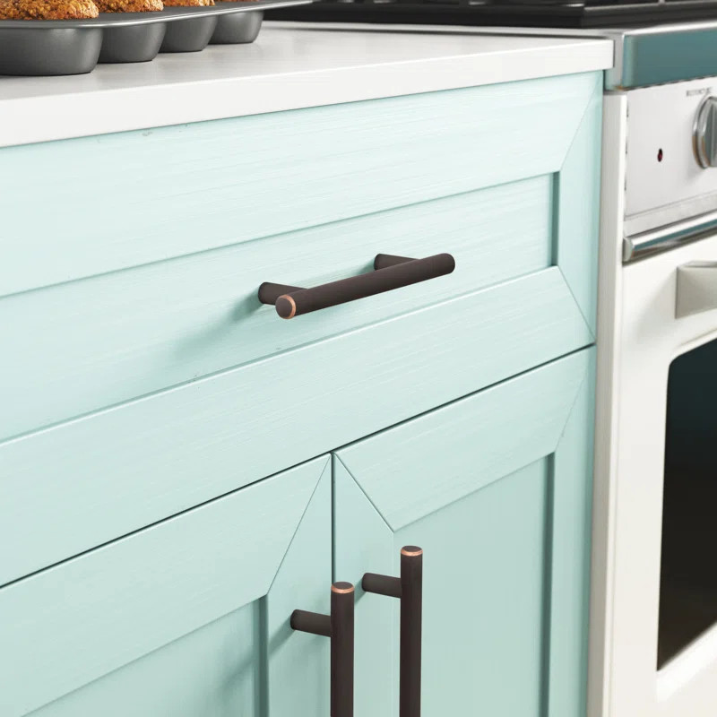 Wayfair Basics® Cabinet 3 3/4" Center to Center Bar Pull Multipack (Set of 10) | Wayfair North America