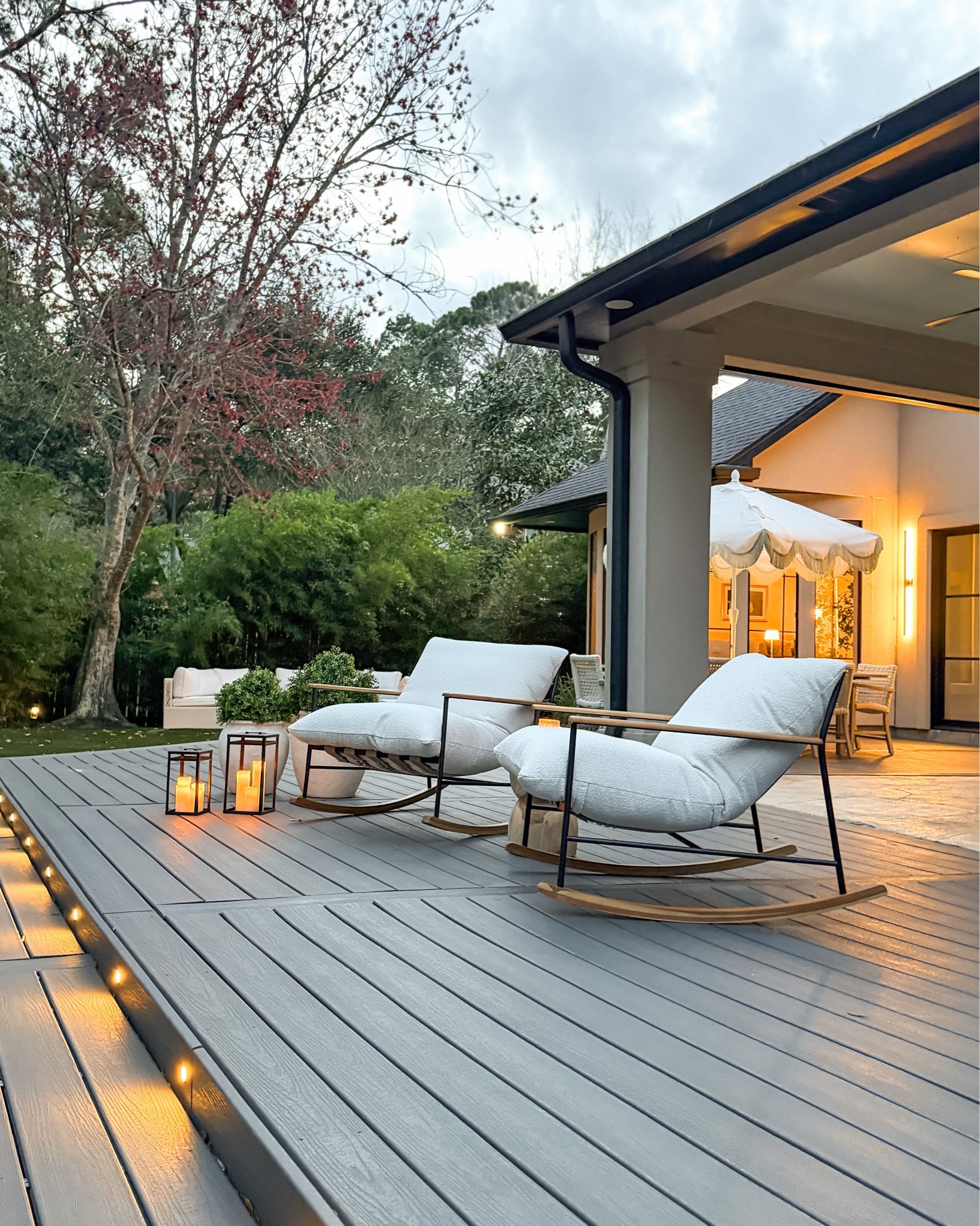 The best thing in my backyard? These Outdoor Vail Rockers from @Denver Modern  🤍 Truly the upgrade that changed everything. I chose the Dove FIQA Boucle fabric (so good in person!) and it even comes with the All-Weather Cover included. The cushions are removable and washable, which makes them as practical as they are beautiful. 

 #denvermodern #mydenvermodern


#LTKHome