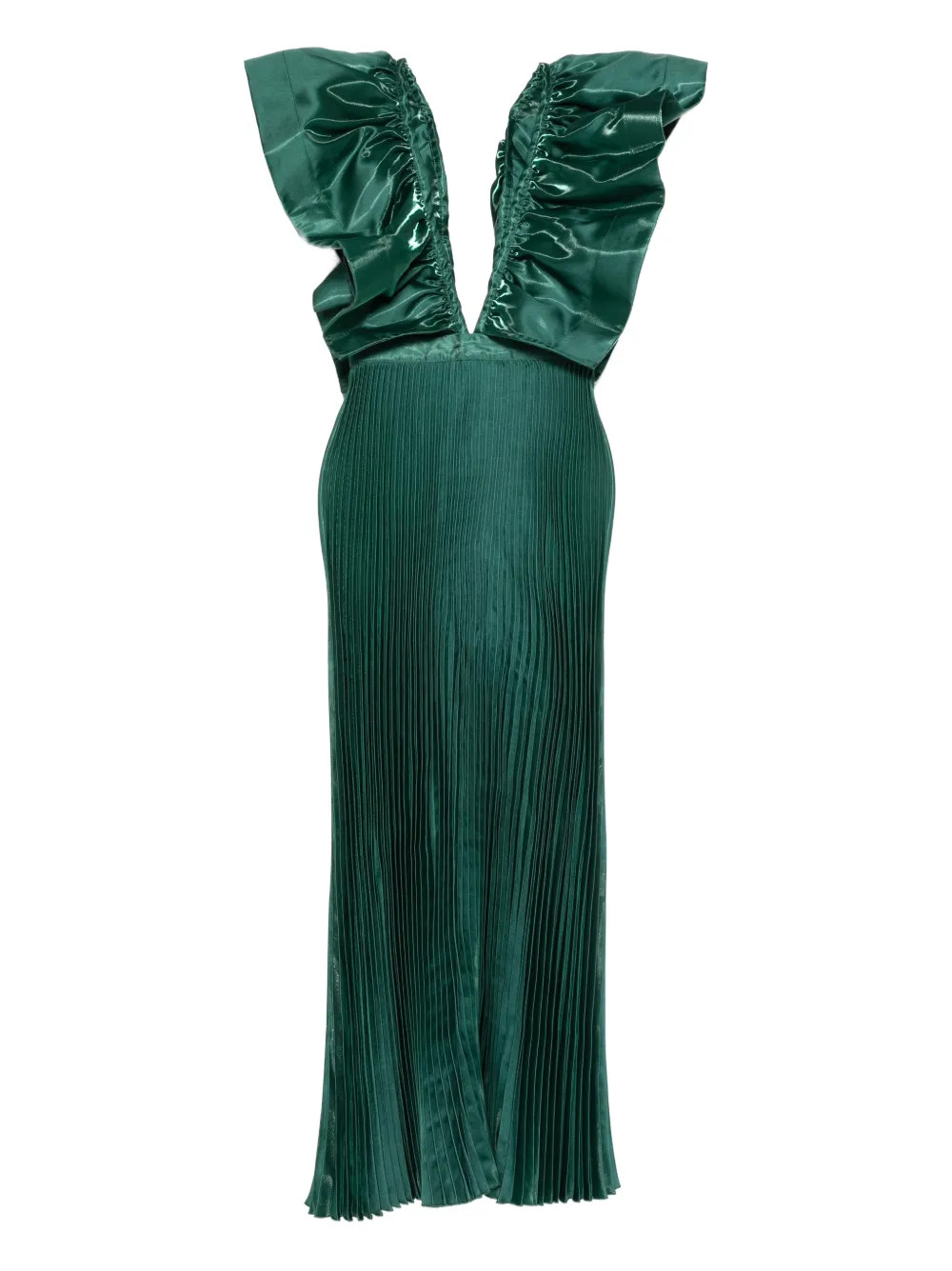 L'IDÉE Ventoux Maxi Dress | Green | FARFETCH | Farfetch Global