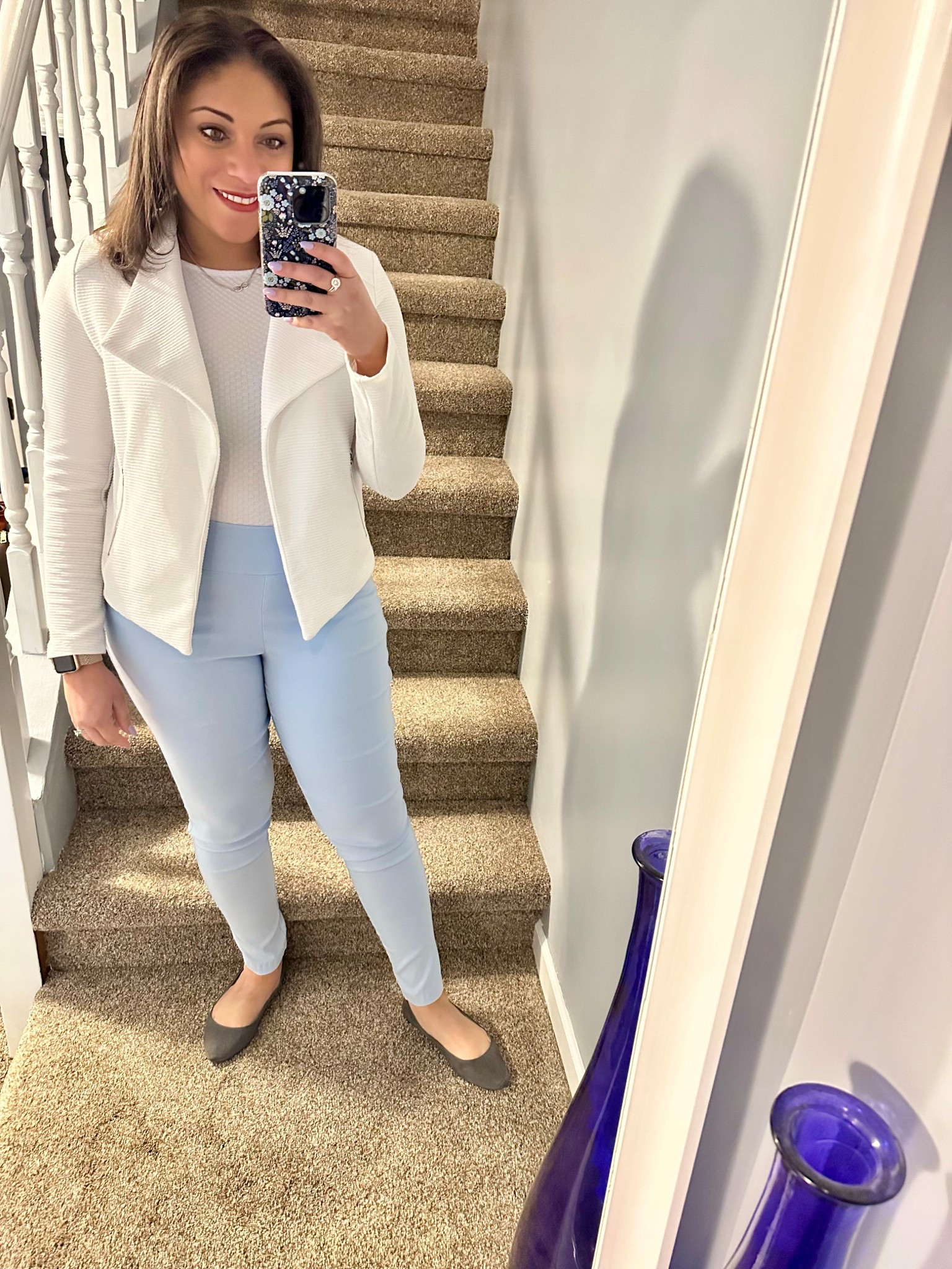 Tuesday fit. When do you start wearing white again? 🤍

#LTKU #LTKSpringSale #LTKPetite