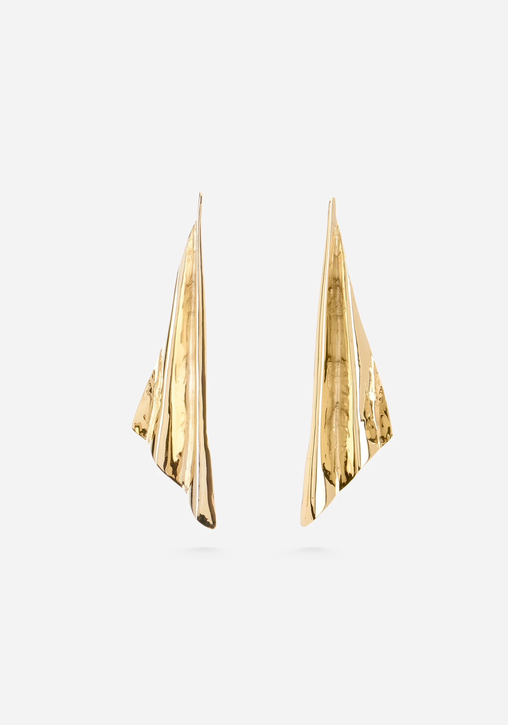Fan Earrings IN GOLD | JEWELLERY | VIKTORIA & WOODS - Viktoria & Woods | Viktoria & Woods