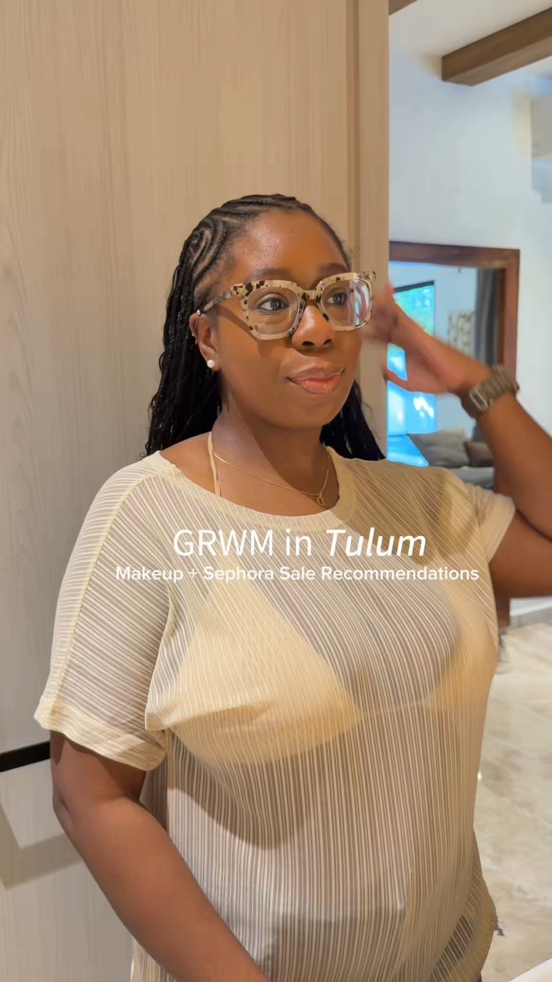 A little GRWM in Tulum featuring a couple of my favorites from Sephora. ✨

Are you shopping the sale & if so what are you getting? I’ll definitely be restocking my favorite Kiehl’s, belif, Haus Labs, Tower28 & Danessa Myricks products, plus getting the new Buttercream Haze from The 7 Virtues! 🤩

#sephorasale #sephoramusthaves #sephorafavorites #sephora 

#LTKBeauty #LTKSaleAlert #LTKGiftGuide