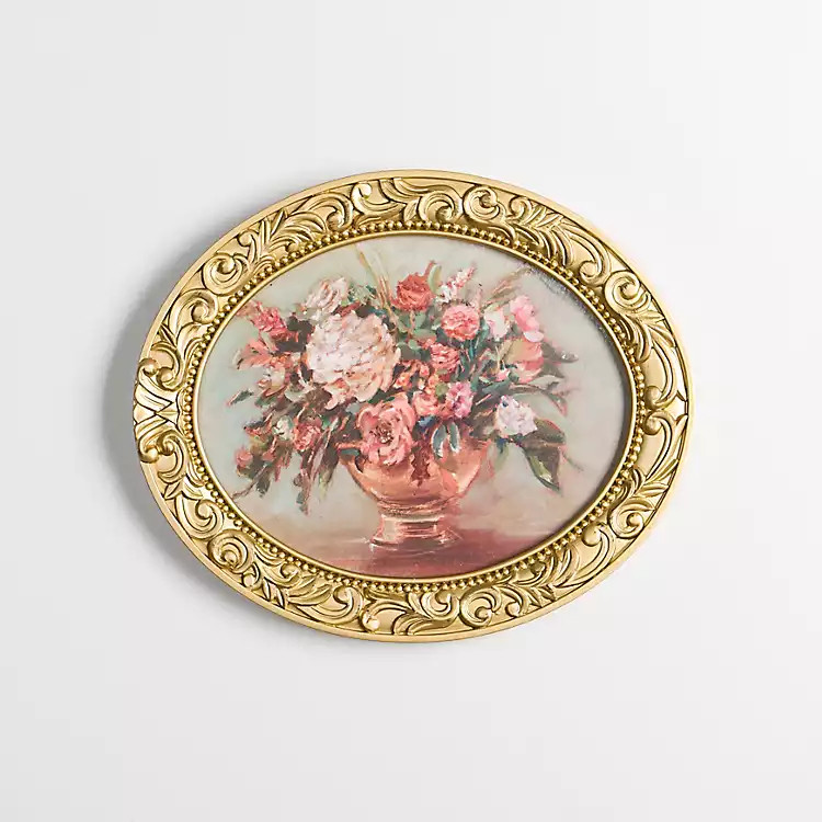 New! Renaissance Floral Framed Art Print | Kirkland's Home