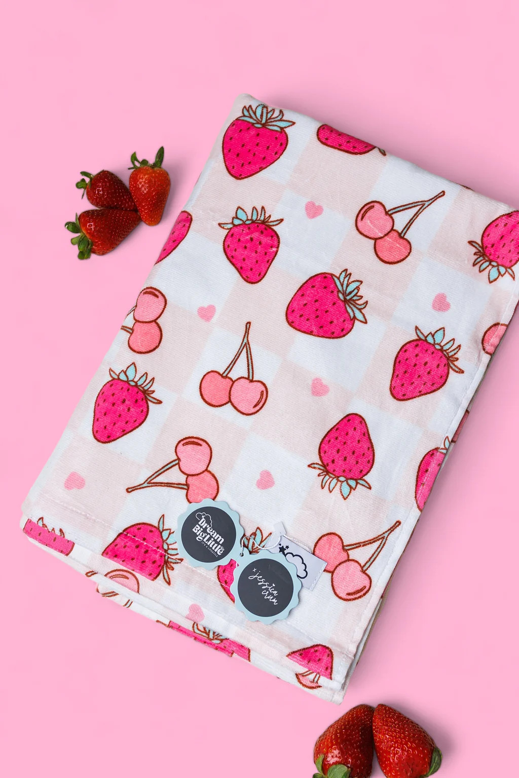 EXCLUSIVE BERRY BROOKLYN DREAM FAMILY SIZE TOWEL | DREAM BIG LITTLE CO