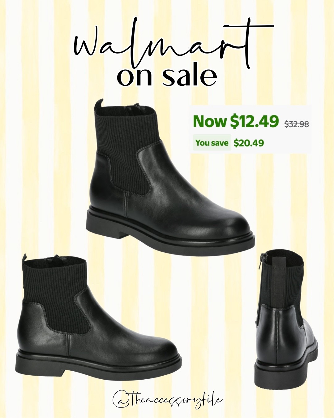 Major good deal on these boots! 

Shoes, boots, Walmart finds, Walmart deals 

#LTKSaleAlert