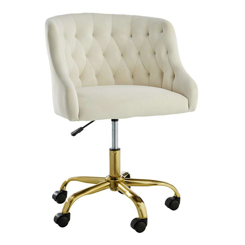 Sophia Office Chair, Cream | At Home