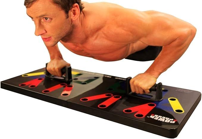 Power Press Original Push Up ~ Color-Coded Wide Push Up Board System (30+ Combo Positions) | Amazon (US)