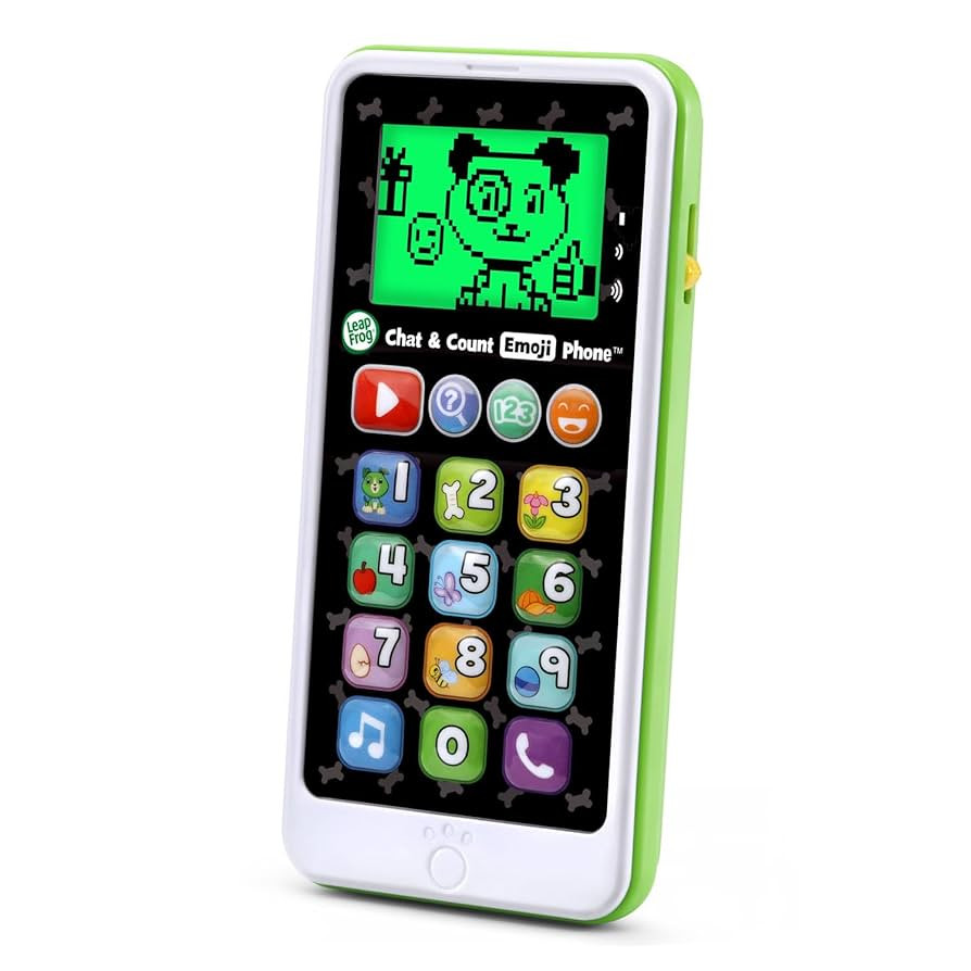 LeapFrog Chat and Count Emoji Phone, Green | Amazon (US)