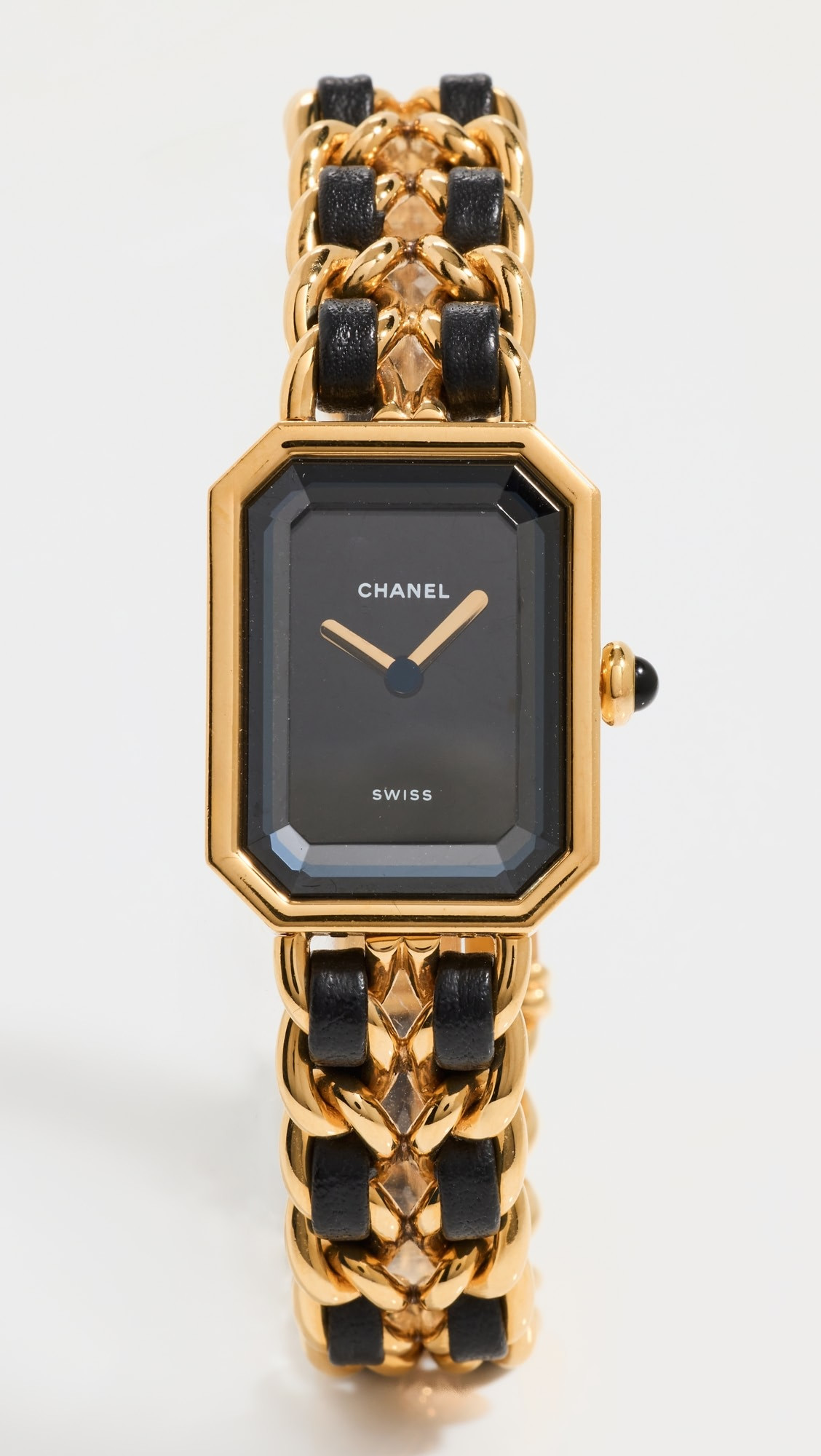 Chanel Black Gold Premiere Large Watch | Shopbop