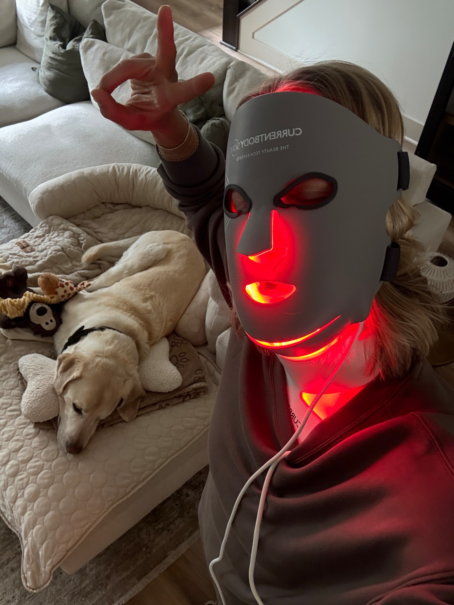 Red LED Light Therapy 

Code: ABOVETHELAW

#LTKBeauty #LTKOver40 #LTKmorningroutine