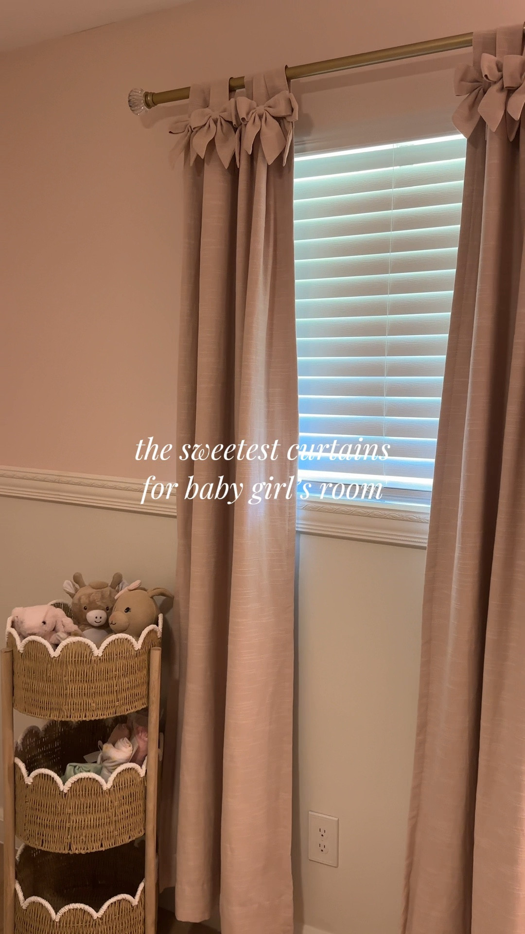 Loving my curtains from two pages! I got the thermal 100% so they could be blackout curtains when needed! 

#LTKBaby #LTKmomlife #LTKHome