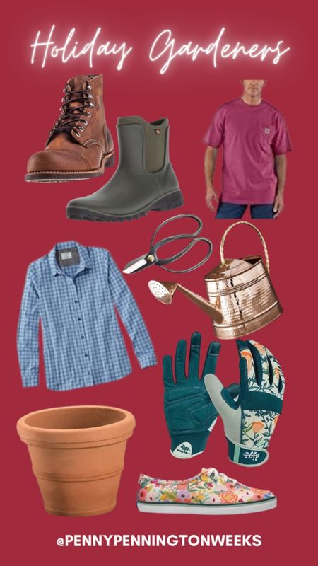 Looking for a gift for a gardening loved one? Bill and I are sharing a few of our favorites for the garden. Shop shoes, clothes and tools. Each would make a great gift 

#LTKHoliday #LTKhome #LTKSeasonal
