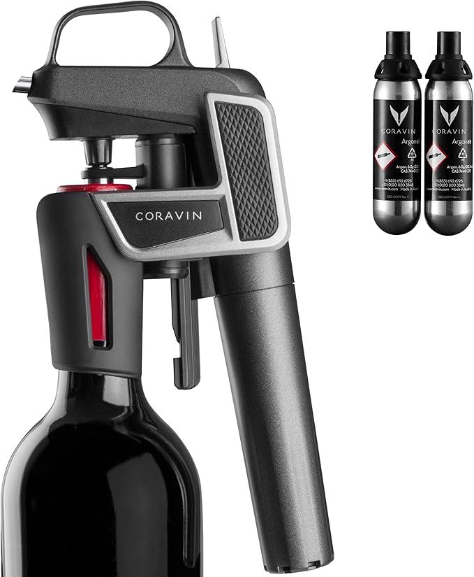 Coravin Model Two - Wine Preservation System - Bottle Opener, Needle Pourer, Aerator, and Wine Sa... | Amazon (US)