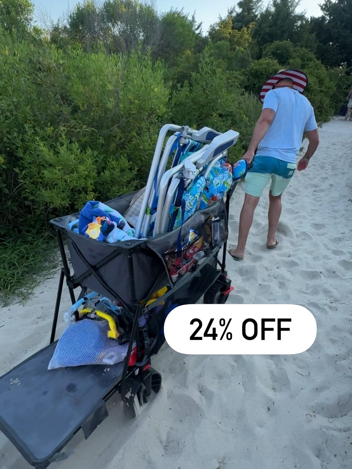 Our beach wagon is on sale!

#LTKSaleAlert