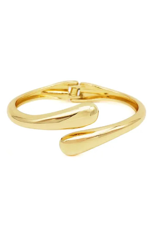 Petit Moments Thin Livorno Bypass Cuff Bracelet in Gold at Nordstrom | Nordstrom