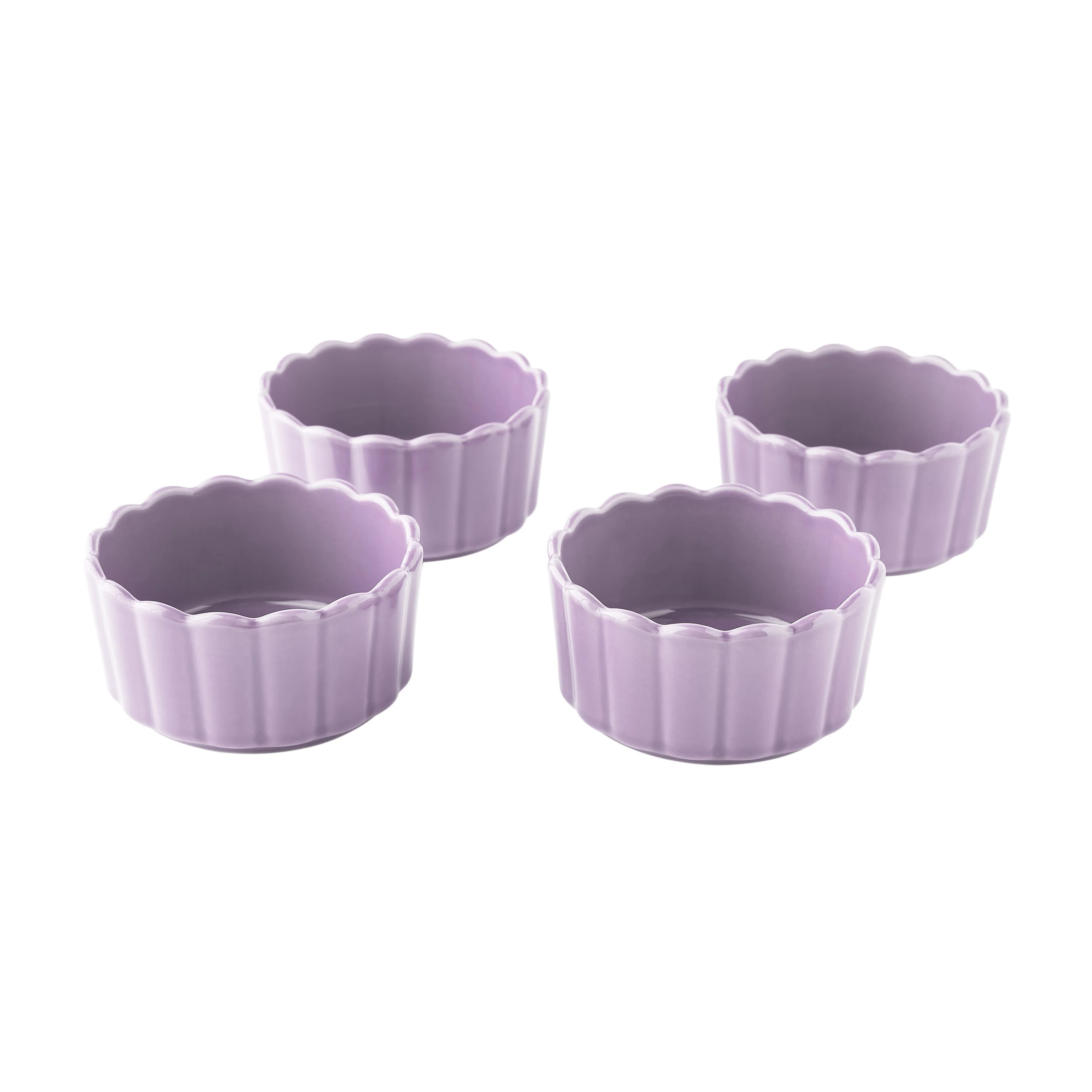 The Pioneer Woman Colette Stoneware Ramekins, Purple, Set of 4 | Walmart (US)