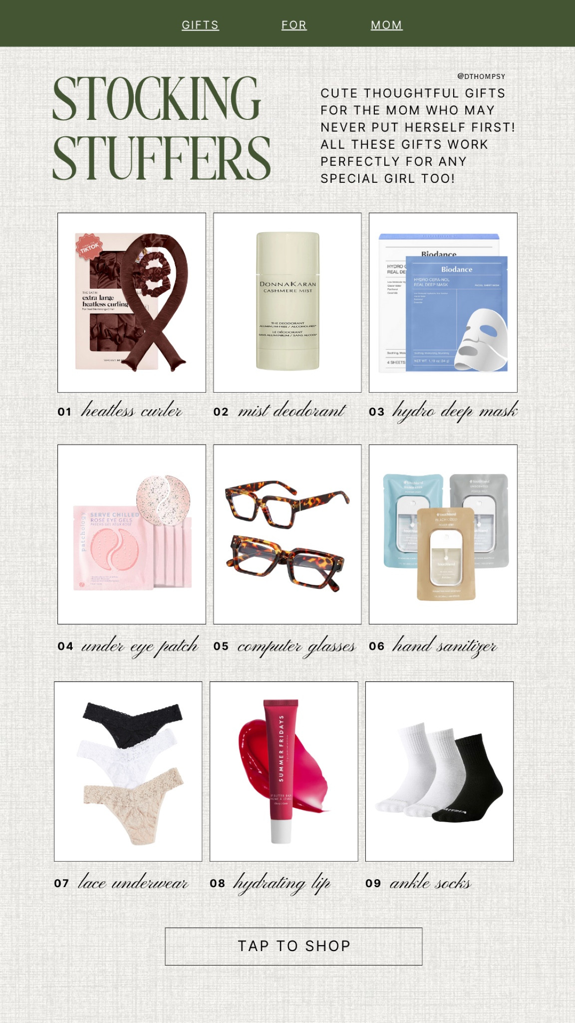 gift guide (stocking stuffer for her or mom)

#LTKHoliday #LTKFindsUnder100 #LTKGiftGuide