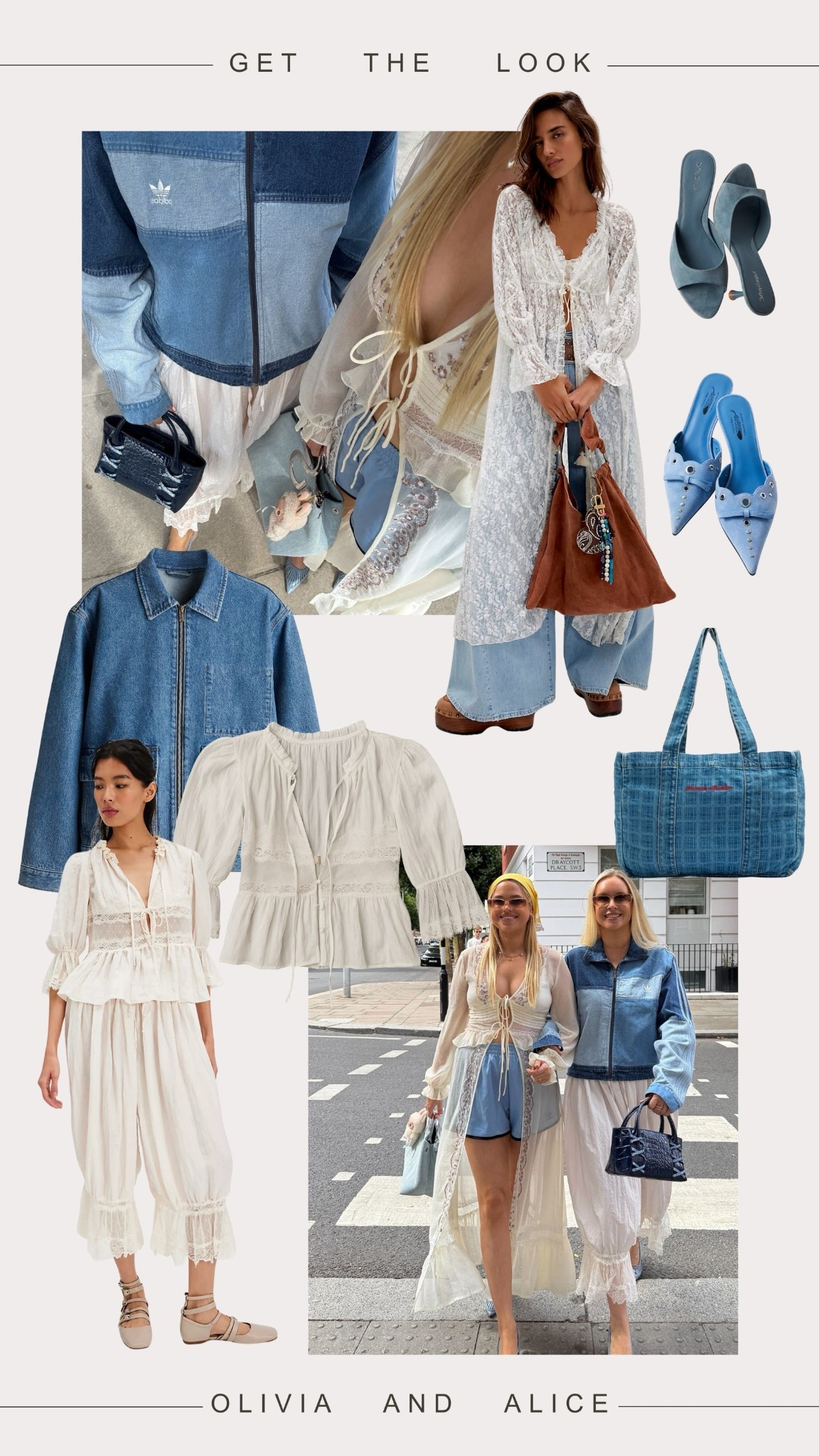 Get The Look: Denim and Lace 🪽

#LTKsummer #LTKstyletip #LTKuk