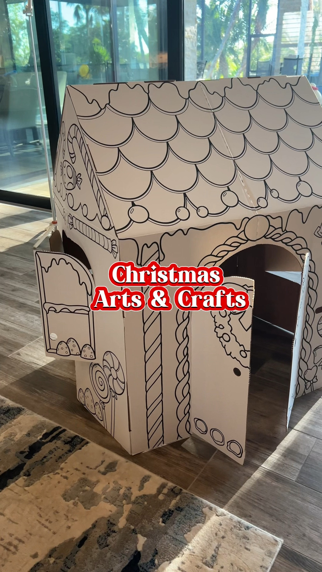 Play gingerbread house is so much fun for kids! They can color or paint the house then enjoy endless pretend play 

#LTKKids #LTKHoliday #LTKSeasonal