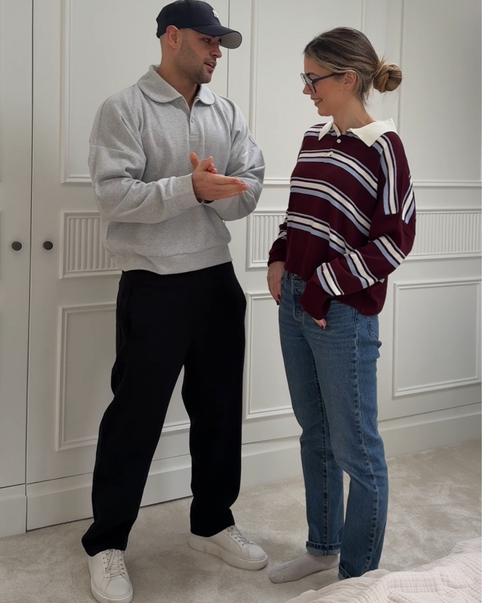 Styling Kieran 🤍✨ he wears a size L jumper and 33W 30L trousers 

#LTKuk #LTKeurope #LTKmens