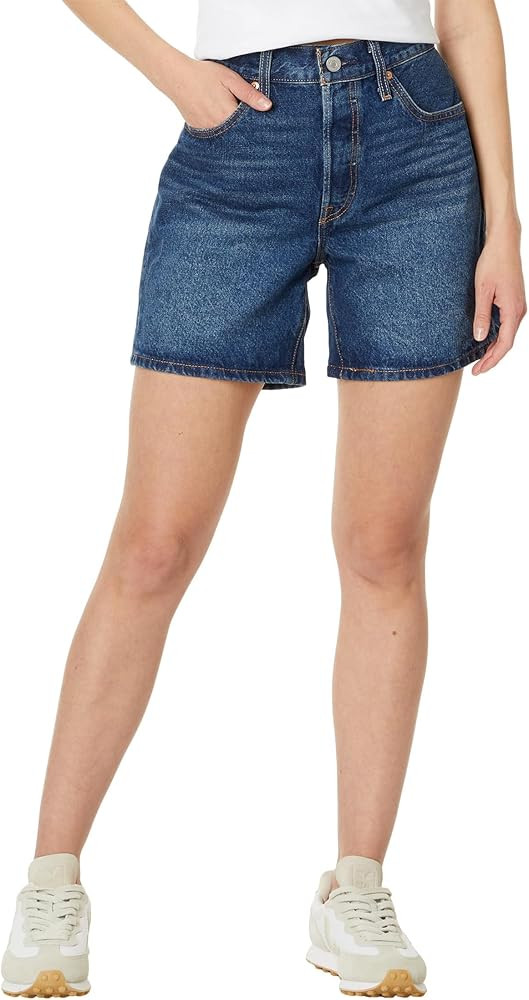 LEVI'S Women's 501 Mid Thigh Short | Amazon (US)